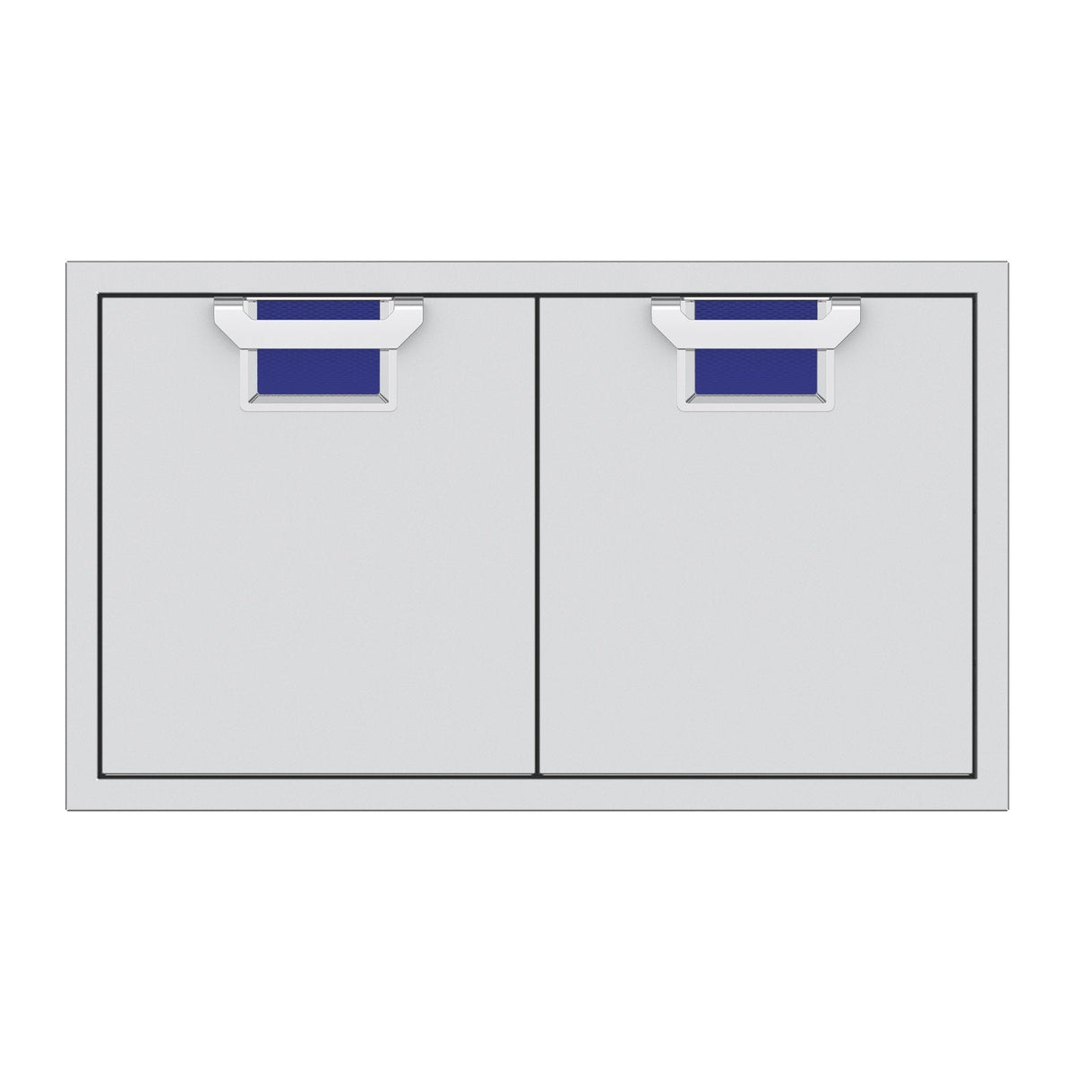 Aspire by Hestan 36-Inch Double Access Doors (Prince Blue) - AEAD36-BU image 0