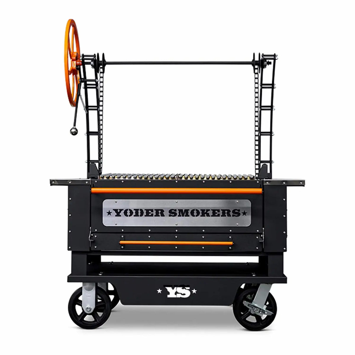 Yoder Smokers 36" El Dorado Santa Maria Charcoal Grill On Cart image 0