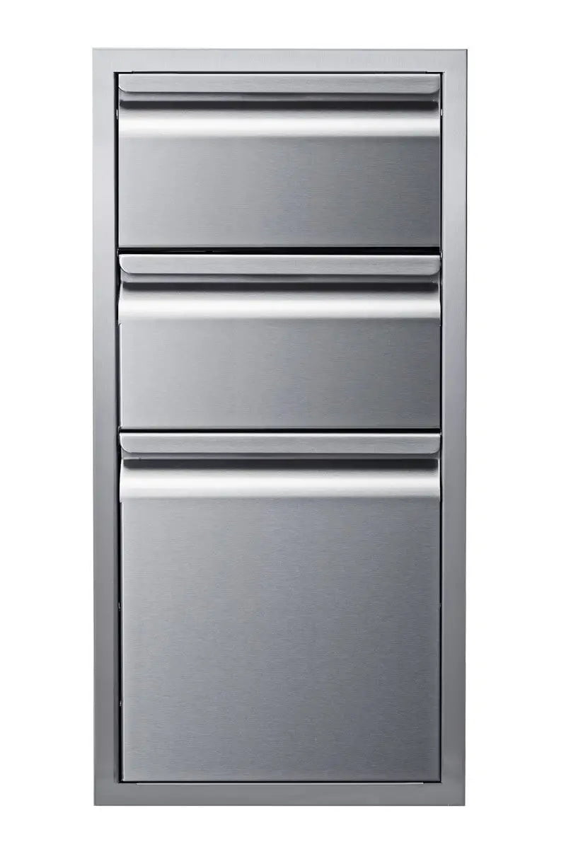 Memphis Grills 15" Three Drawer Stack image 0