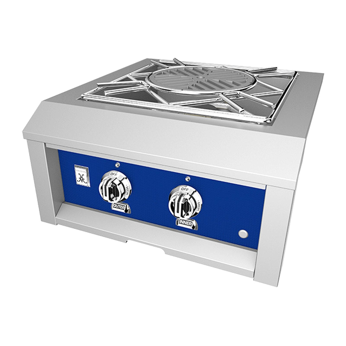 Hestan 24-Inch Natural Gas Built-In Power Burner in Blue - AGPB24-NG-BU image 0