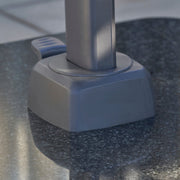 Voyager T2 2.7m Square Cantilever Parasol in Taupe with 90kg Granite Base image 1