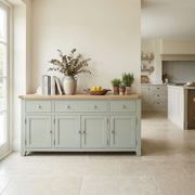 Burford Large 4 Door 3 Drawers Sideboard in Sage Green image 0