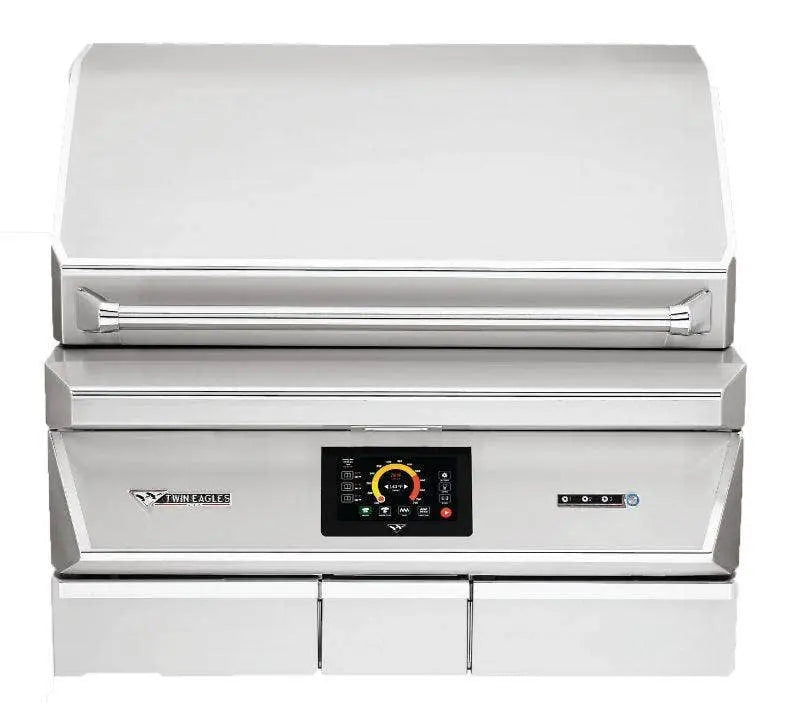 Twin Eagles 36" Built-In Wood Fired Pellet Smoker &amp; Grill image 0