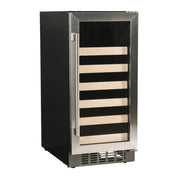 Azure 15-Inch Wine Center w/ Stainless Steel Trim Glass Door - A115WC-S image 0