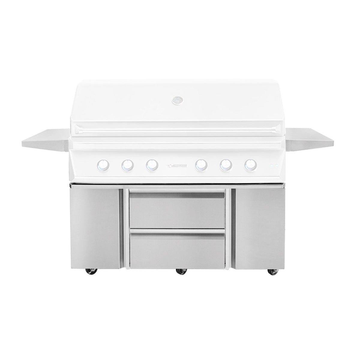 Twin Eagles 54-Inch Grill Base w/ Storage Drawers, Two Doors - TEGB54SD-B image 0