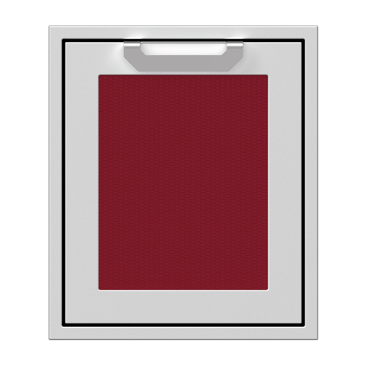 Hestan 18-Inch Single Access Door w/ Recessed Marquise Accented Panel (Right Hinge) in Burgundy - AGADR18-BG image 0