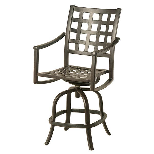 Hanamint Stratford Swivel Counter Height Stool - Set of 2 image 0