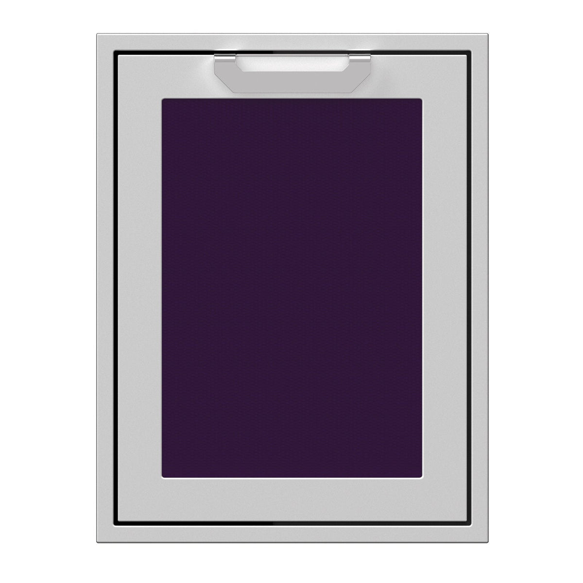 Hestan 20-Inch Trash and Recycle Center Storage Drawer w/ Recessed Marquise Accent Panel in Purple - AGTRC20-PP image 0