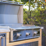 Blaze LTE PRO 40-Inch Built-in Natural Gas Griddle w/ Digital Temperature Screen &amp; Lift-Assist Lid - BLZ-GRIDDLE40-NG image 3