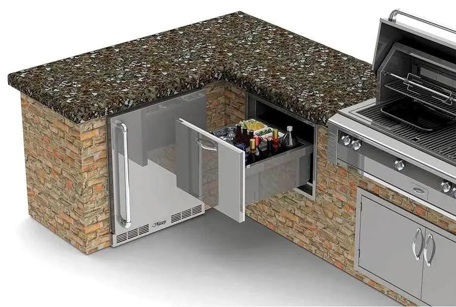 Alfresco 26" Undercounter Insulated Ice Drawer image 0