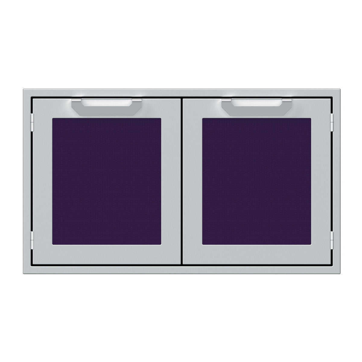 Hestan 36-Inch Double Door Sealed Pantry Storage w/ Recessed Marquise Accented Panels in Purple - AGLP36-PP image 0