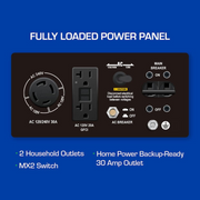DuroMax XP5500EH 5,500 Watt Portable Dual Fuel Generator image 3