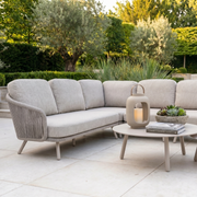 Dekota Large Corner Sofa Set in Fawn image 1