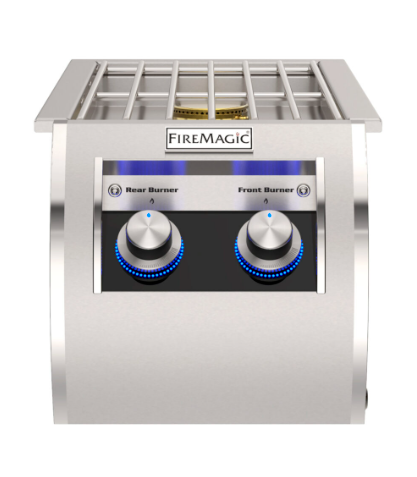 Fire Magic Echelon Diamond Built-In Natural Gas Double Side Burner  32816P image 0