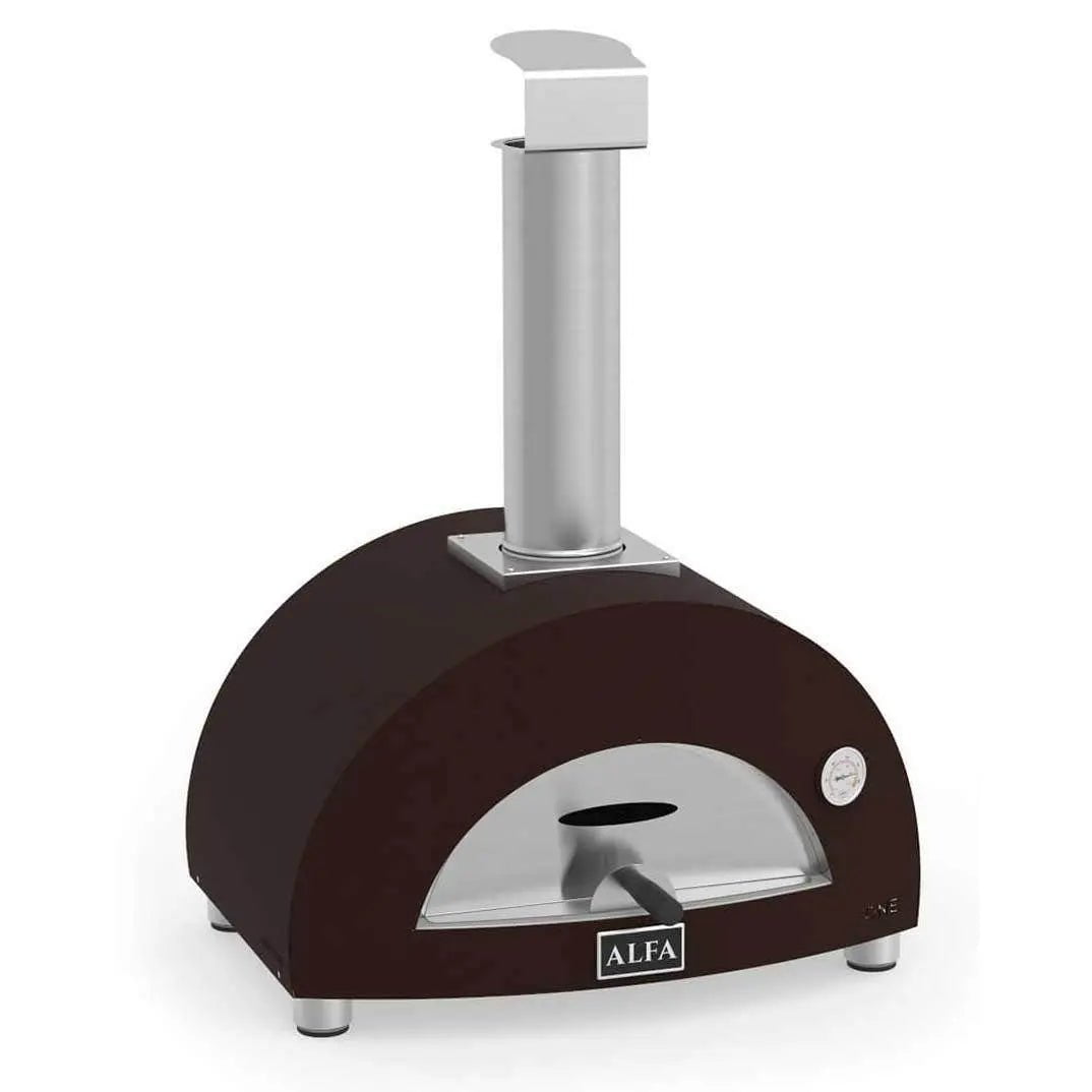 Alfa Nano Countertop Wood Fired Pizza Oven, Copper image 0