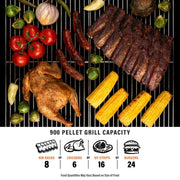 900 Pellet Grill Airfryer Combo image 12