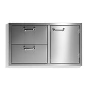 Sedona by Lynx 36-Inch Storage Door and Double Drawer Combo - LSA636 image 1