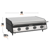 36" Drop-in Griddle with Hood (Natural Gas) image 9
