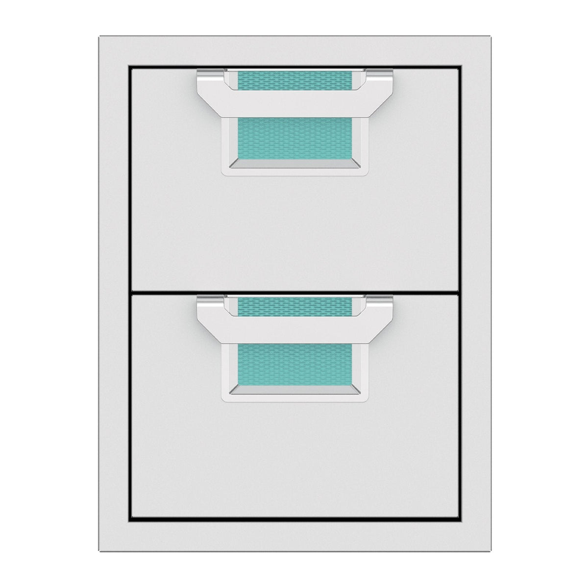 Aspire by Hestan 16-Inch Double Storage Drawers (Bora Bora Turquoise) - AEDR16-TQ image 0