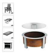 X Series Total Patio Fire Pit Bundle image 31
