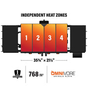 Iron Forged 36” Griddle with Cabinet image 2