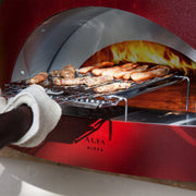 Alfa Allegro 39-Inch Wood Fired Countertop Pizza Oven (Antique Red) - FXALLE-LROA-T image 1