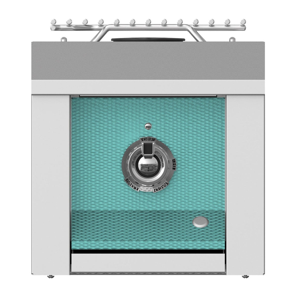 Aspire by Hestan 12-Inch Propane Gas Built-In Single Side Burner (Bora Bora Turquoise) - AEB121-LP-TQ image 0