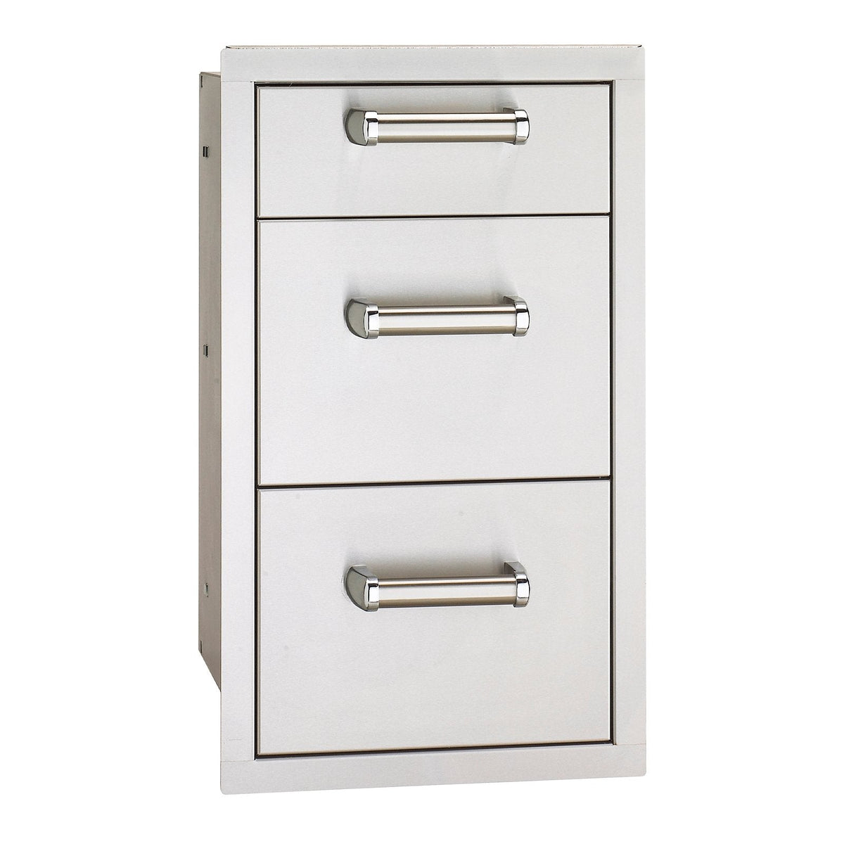 Fire Magic Premium Flush 14-Inch Triple Storage Drawers (Soft Close) - 53803SC image 0