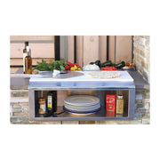 Alfresco 30-Inch Built-In Pizza Prep and Garnish Rail w/ Food Pans - APS-30PPC image 1