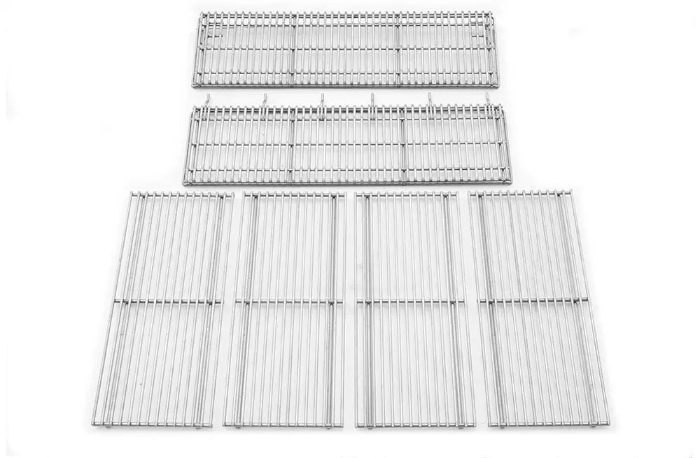 YS, Loaded Wichita Full Set SS Cooking Grates (Upper and Lower) image 0