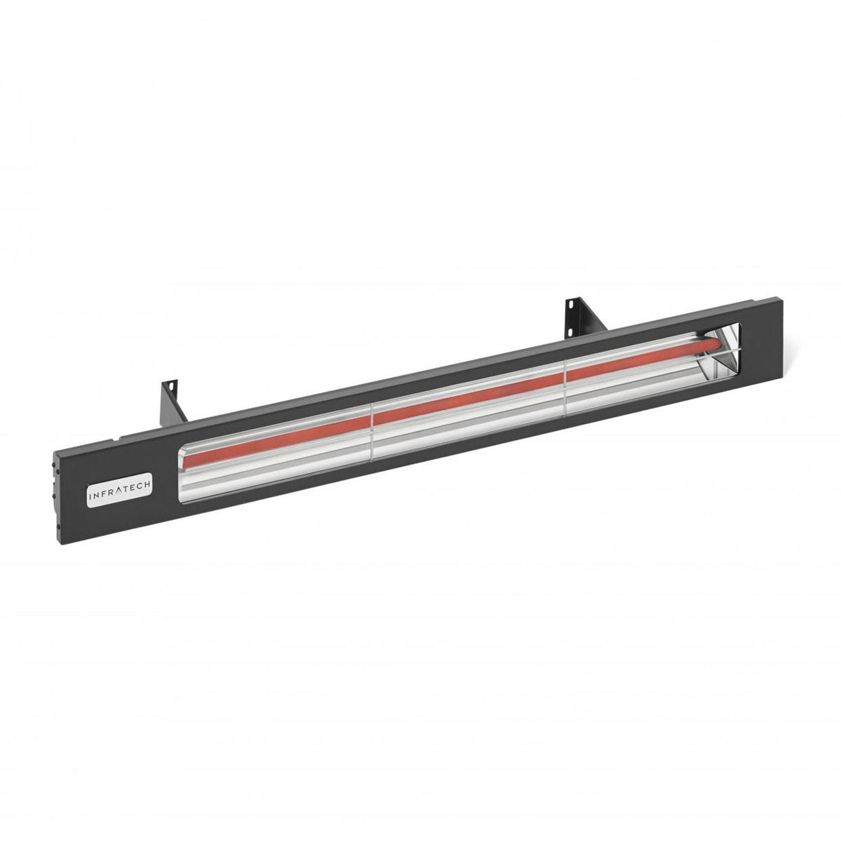 Infratech Slimline Black Shadow Series 29.5-Inch Single Element 277 Volt, 1600 Watt, 13.3 Amp Outdoor Heater - SL1627BL image 0
