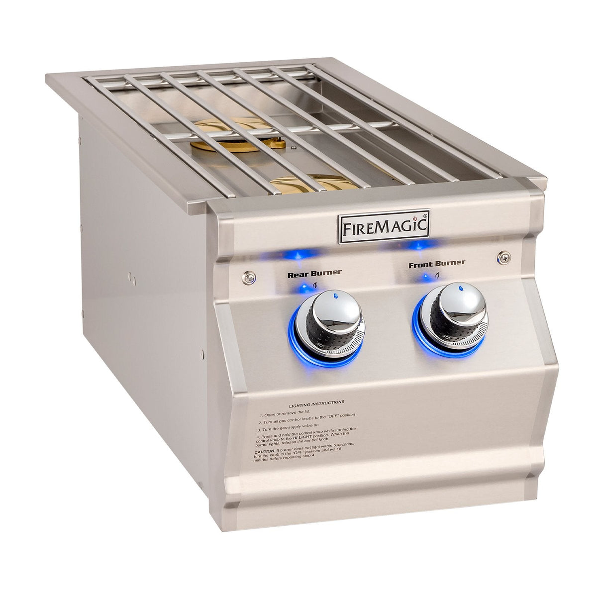 Fire Magic Aurora Propane Gas Built-In Double Side Burner - 32817P image 0