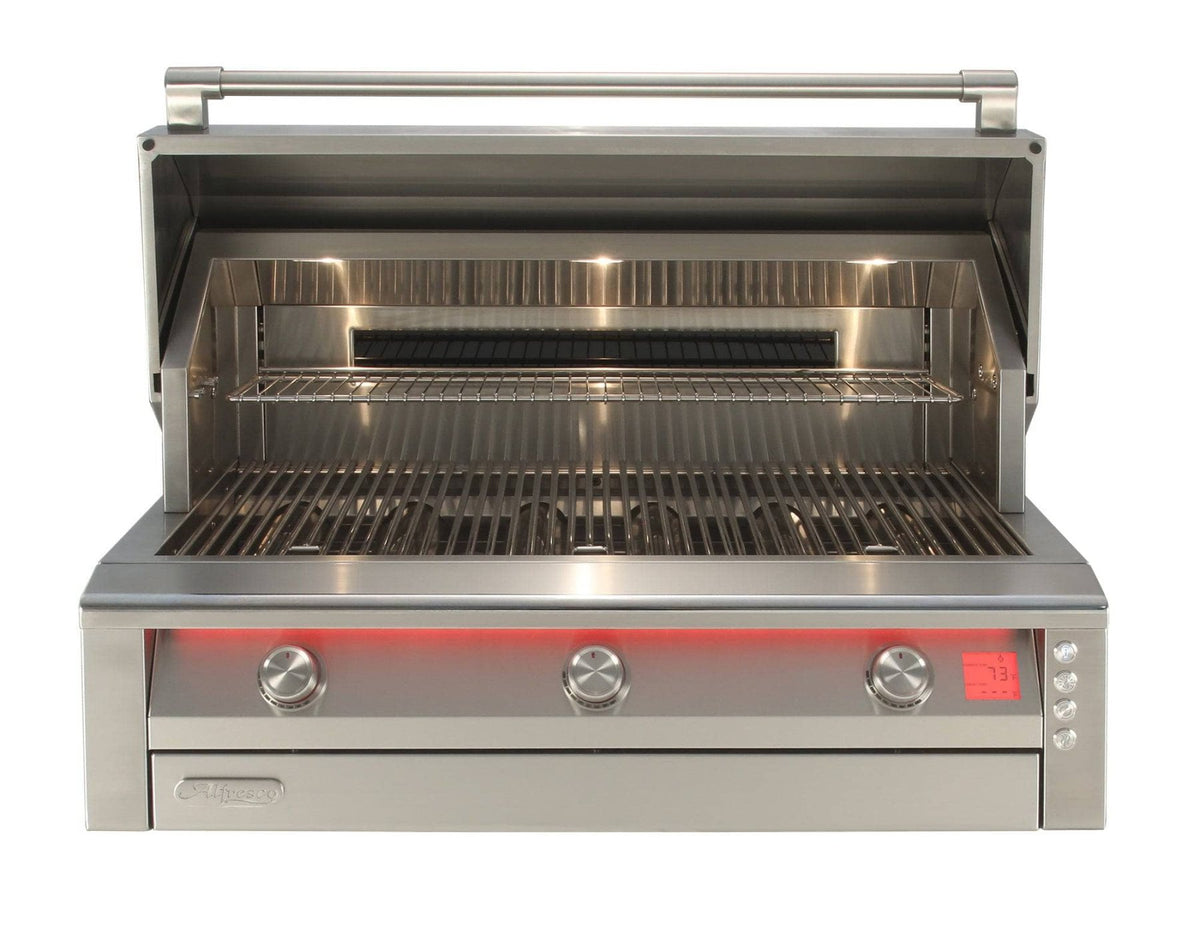 Alfresco 42" AIPG Grill Built-In Gas BBQ Grill image 0