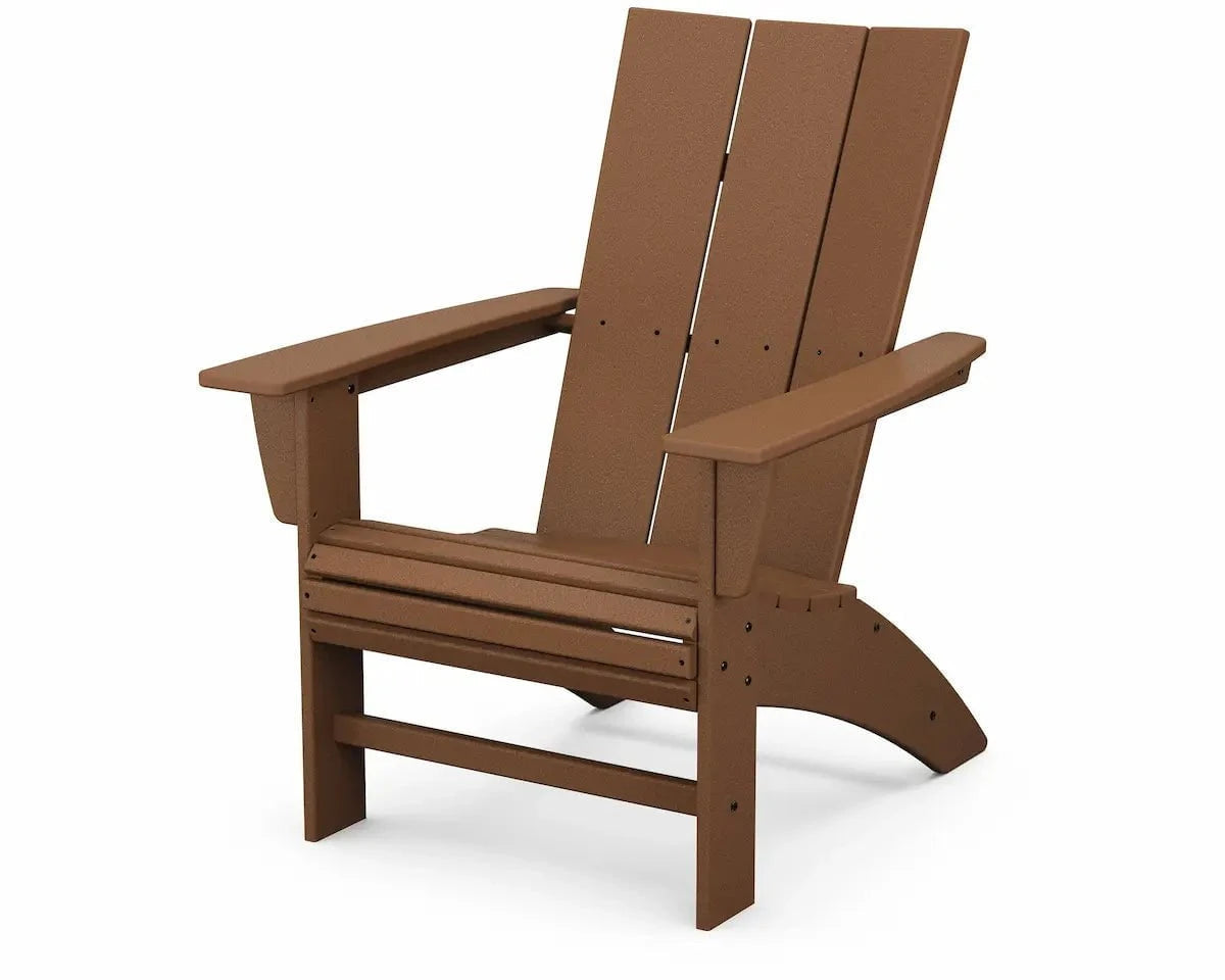 POLYWOOD Modern Curveback Adirondack Chair image 0