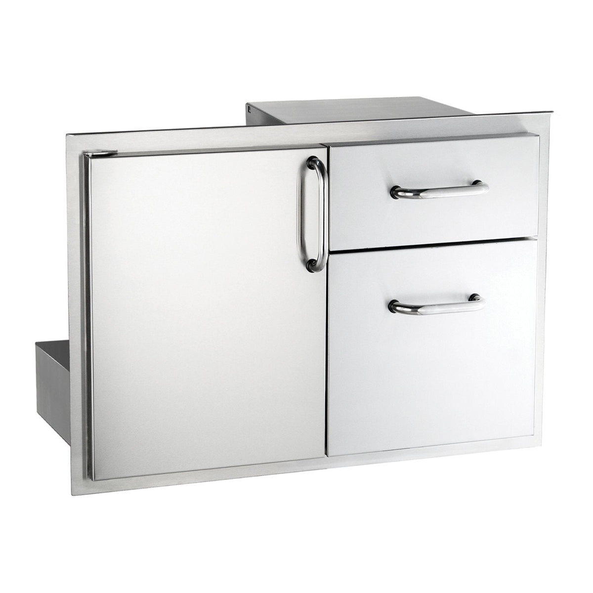 American Outdoor Grill 30-Inch Access Door &amp; Double Drawer Combo - 18-30-SSDD image 0