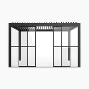 PergoSTET Pro/Deluxe Glass Sliding Doors 4m Side in Grey image 0
