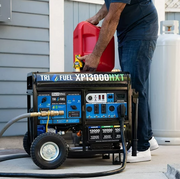 DuroMax XP13000HXT 13,000 Watt Electric Start Tri-Fuel Natural Gas/Propane/Gas Powered Portable Generator w/ CO Alert image 3