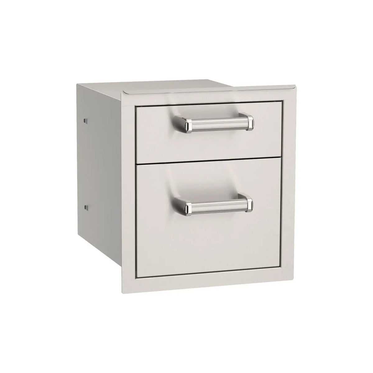 Fire Magic Premium Flush 14-Inch Double Access Drawer With Soft Close image 0