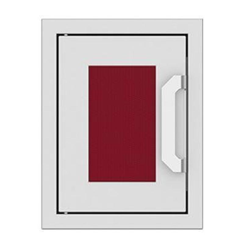 Hestan 16-Inch Paper Towel Dispenser w/ Recessed Marquise Accent Panel in Burgundy - AGPTD16-BG image 0