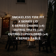 X Series Total Patio Fire Pit Bundle image 1