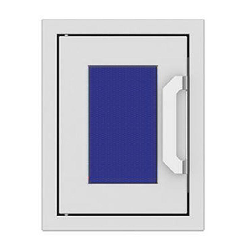 Hestan 16-Inch Paper Towel Dispenser w/ Recessed Marquise Accent Panel in Blue - AGPTD16-BU image 0